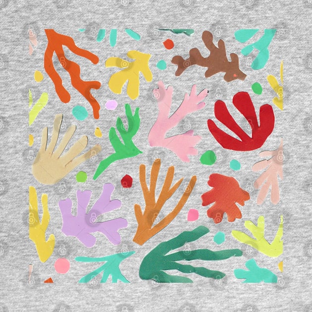 Transparent Matisse Seaweeds by Salty Siren Studios